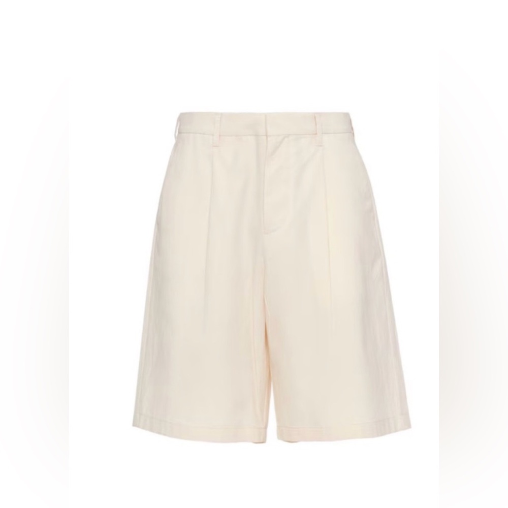 Prada Men's cotton Cream Shorts